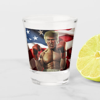 Vaso De Chupito Rocky Trump: El Campeón Popular de la Libertad
