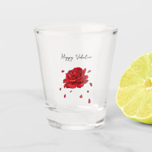 Vaso De Chupito Rojo