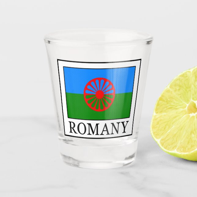 Vaso De Chupito Romaní (Anverso)