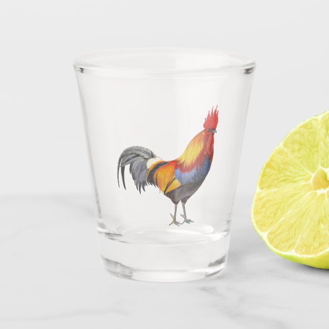Vaso De Chupito Rooster (Anverso)