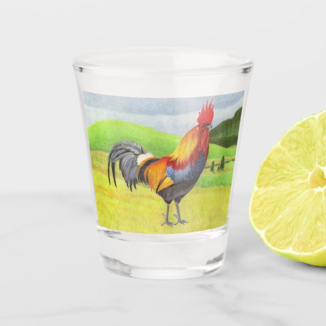 Vaso De Chupito Rooster (Anverso)