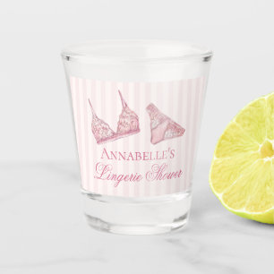 Vaso De Chupito Ropa Interior Rosa Favor de Despedida de Soltera e