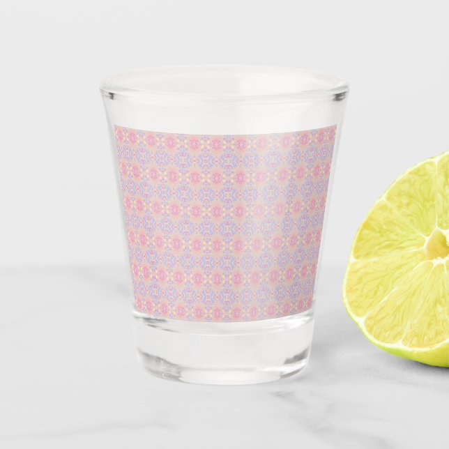 Vaso De Chupito rosa (Anverso)