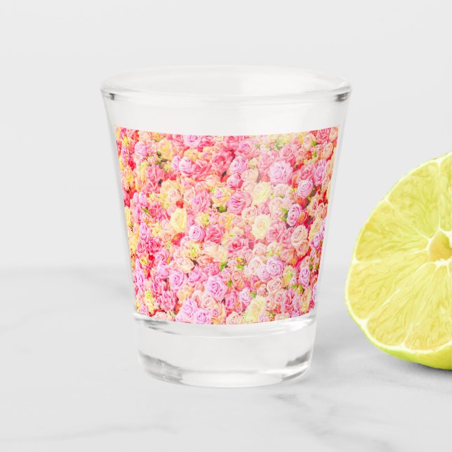 Vaso De Chupito Rosa (Anverso)