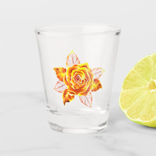 Vaso De Chupito Rosa de incendios en auge
