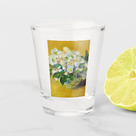 Vaso De Chupito Rosas navidades (por Claude Monet)