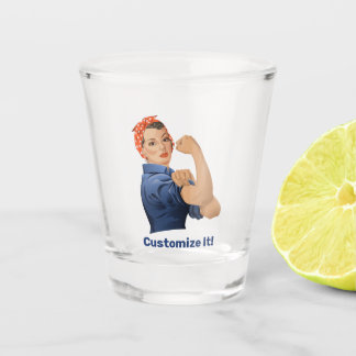 Vaso De Chupito Rosie the Riveter