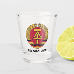 Vaso De Chupito Rostock, DDR, Rostock, Alemania Oriental Socialist