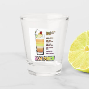 Vaso De Chupito RU PUNCH Cocktail Recipe Art