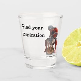 Vaso De Chupito Rueda de la cerámica Ogre giratoria Fantasía Arte 