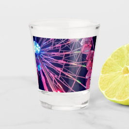 Vaso De Chupito Rueda de la fertilidad rosa