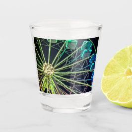 Vaso De Chupito Rueda verde de la fortuna