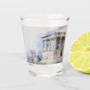Vaso De Chupito Ruinas de Atenas, Grecia