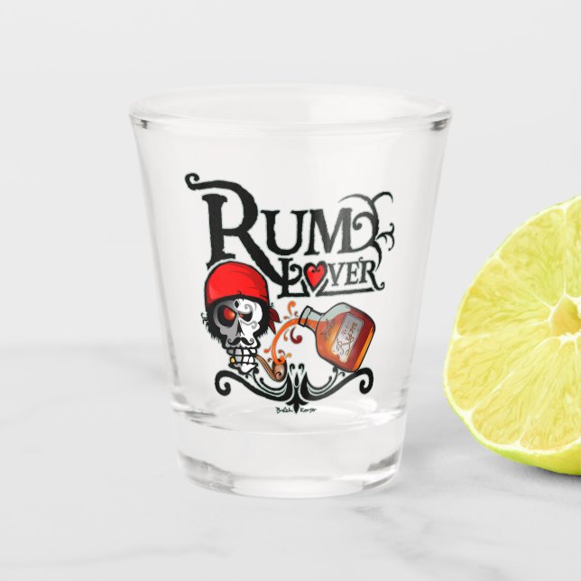 Vaso De Chupito Rum lover (Anverso)