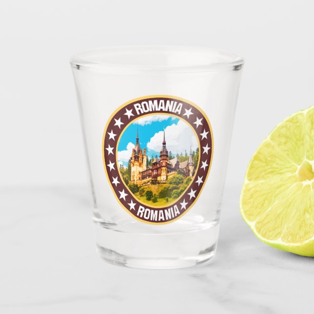Vaso De Chupito Rumania (Anverso)