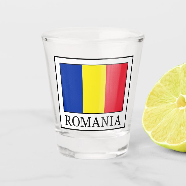 Vaso De Chupito Rumania (Anverso)