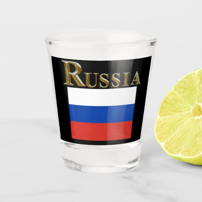 VASO DE CHUPITO RUSIA (Anverso)