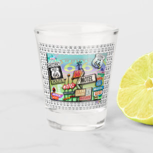VASO DE CHUPITO RUTA 66