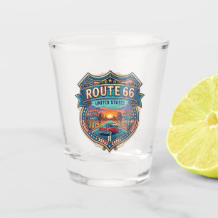 Vaso De Chupito Ruta 66 de Illinois a California