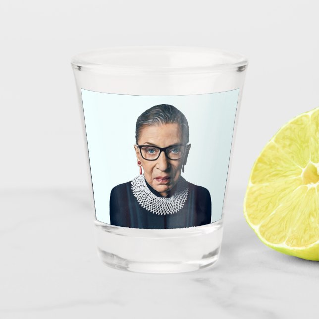 Vaso De Chupito Ruth Bader Ginsburg (Anverso)