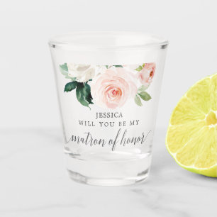 Vaso De Chupito Sacudiendo la propuesta de Matrón de Honor de Bloo