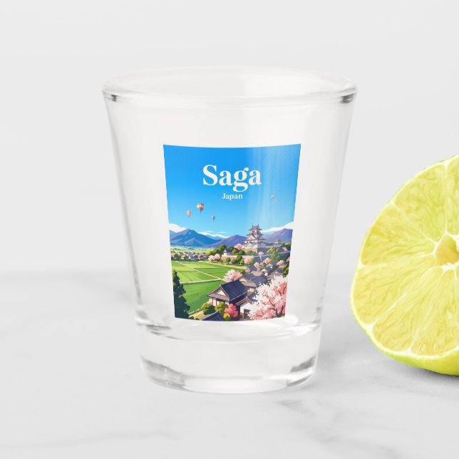 Vaso De Chupito Saga Japón (Anverso)