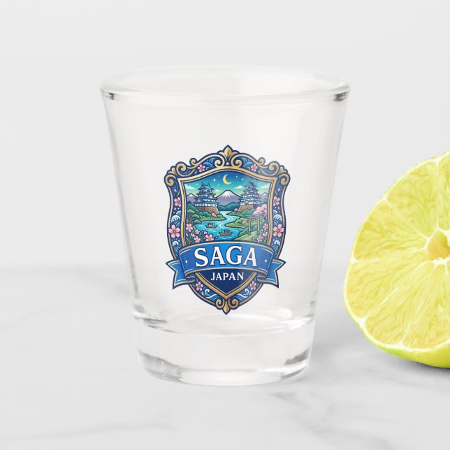 Vaso De Chupito Saga, Japón (Anverso)