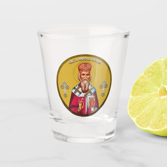 Vaso De Chupito Saint Nicholas Keychain (Anverso)