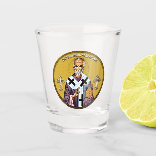 Vaso De Chupito Saint Nicholas Keychain 1 (Anverso)