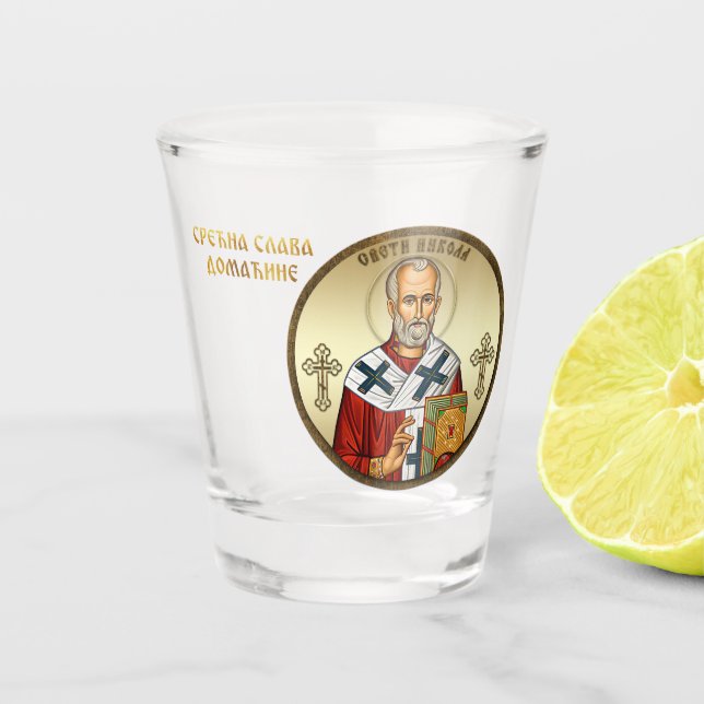Vaso De Chupito Saint Nicholas Keychain 4 (Anverso)