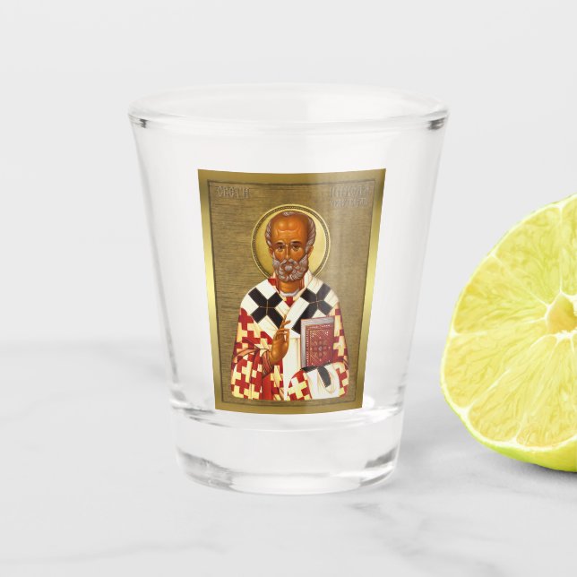 Vaso De Chupito Saint Nicholas Keychain eng 1 (Anverso)