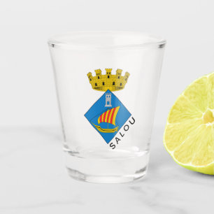 Vaso De Chupito Salou, vidrio caliente de Catalunya