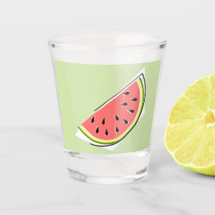 Vaso De Chupito Salto verde de la sandía
