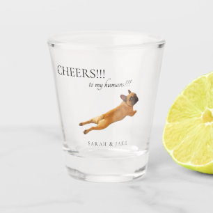 Vaso De Chupito Saludos a mi Mascota Boda de Humanos