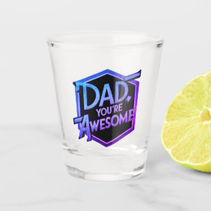 Vaso De Chupito Saludos a papá: Edición Especial del Día del Padre