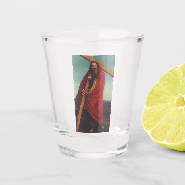 Vaso De Chupito San Andrés el Apóstol Martyr (Anverso)