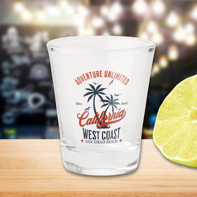 Vaso De Chupito San Diego California Beach Funny San Diego  (Subido por el creador)