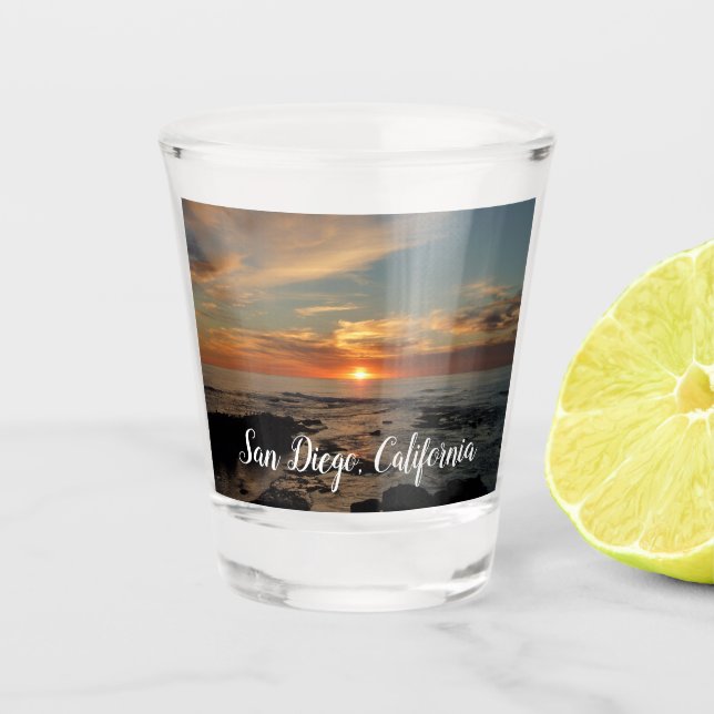Vaso De Chupito San Diego Sunset II (Anverso)