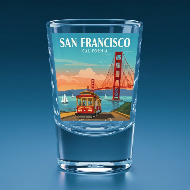 Vaso De Chupito San Francisco California (Subido por el creador)