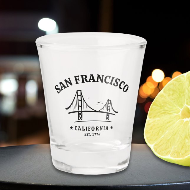 Vaso De Chupito San Francisco California Beatiful Landscape (Subido por el creador)