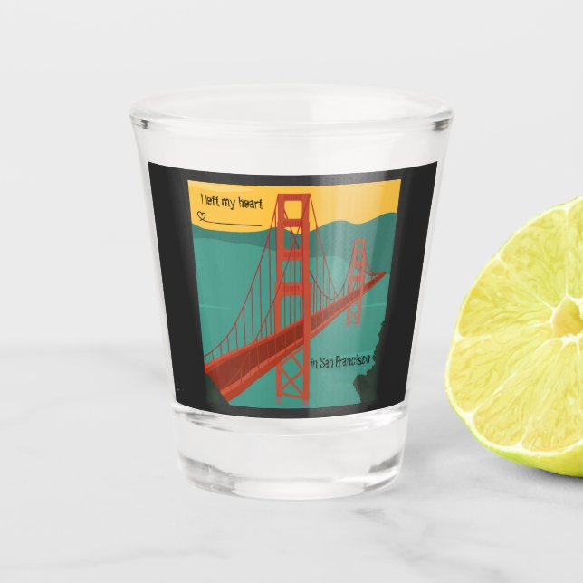 Vaso De Chupito San Francisco - Golden Gate Bridge/ (Anverso)