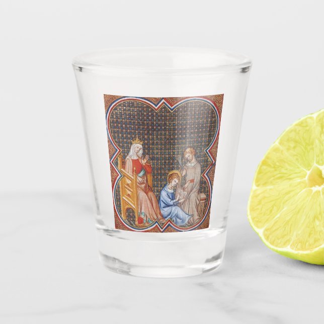 Vaso De Chupito San Luis IX de Francia (Anverso)