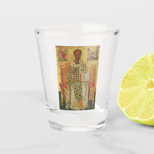 Vaso De Chupito San Nicolás de Myra Icono Ortodoxo