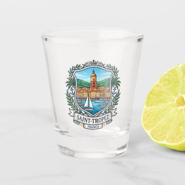 Vaso De Chupito San Tropez Francia (Anverso)