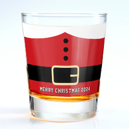 Vaso De Chupito Santa Claus Feliz Navidad