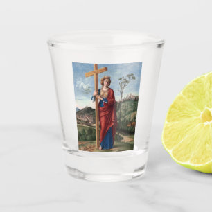 Vaso De Chupito Santa Elena con la Vera Cruz Arte Sagrado