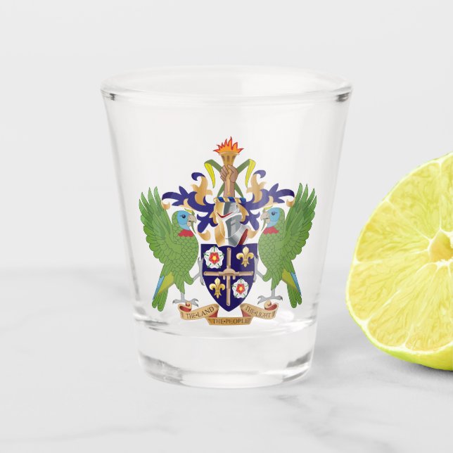 Vaso De Chupito Santa Lucía (Anverso)
