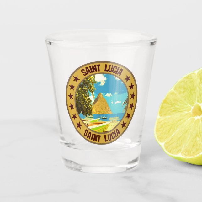 Vaso De Chupito Santa Lucía (Anverso)