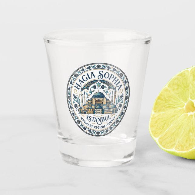 Vaso De Chupito Santa Sofía Turquía (Anverso)