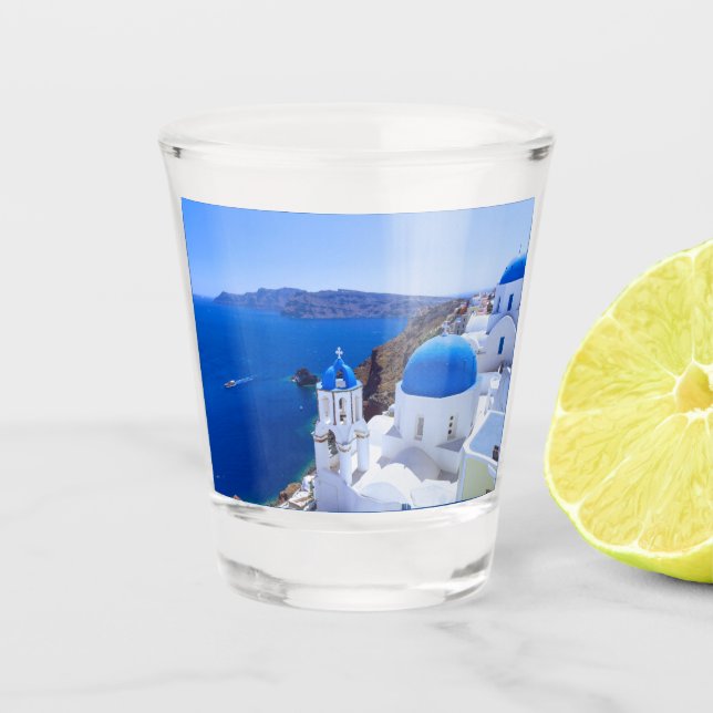 Vaso De Chupito Santorini (Anverso)